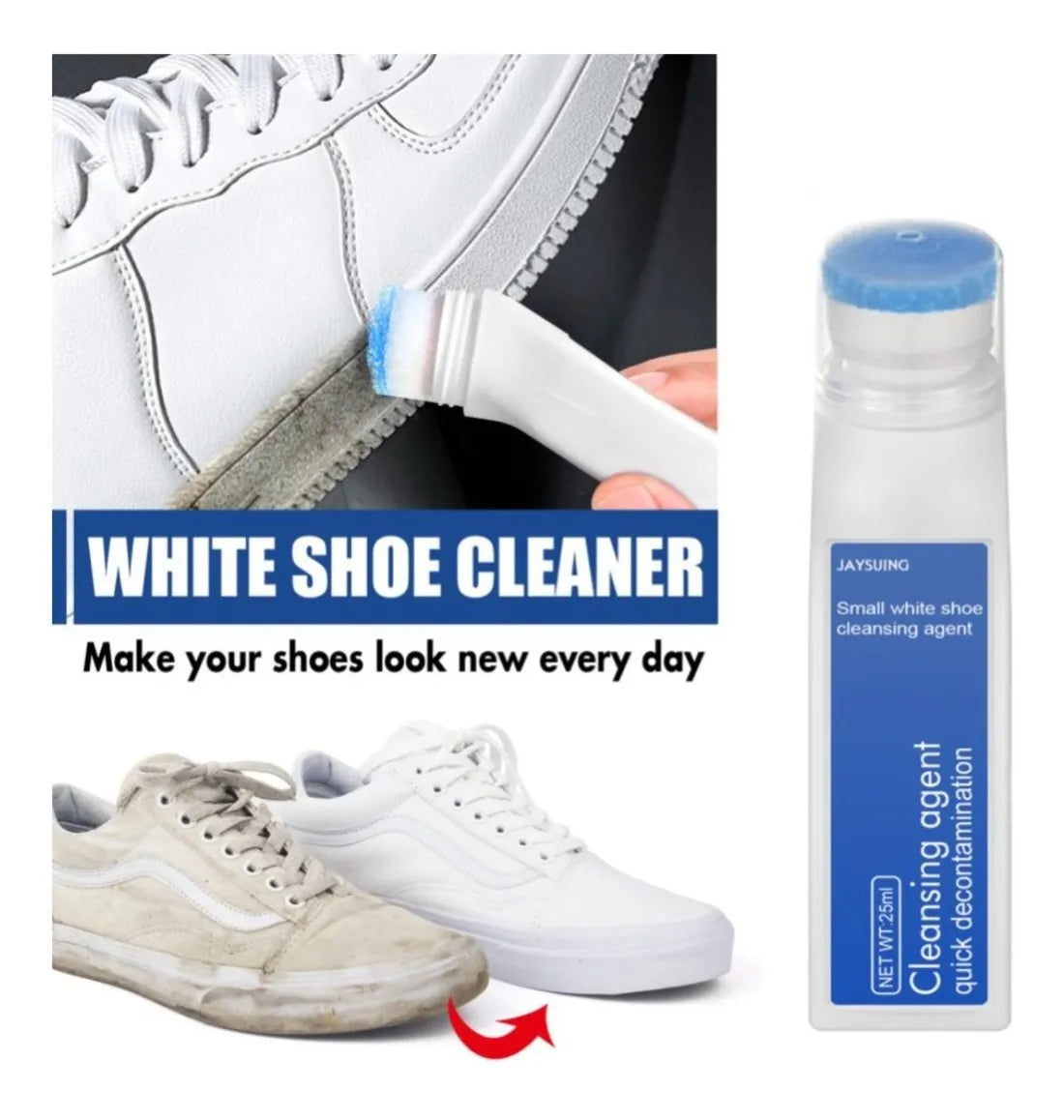 🧼✨ ¡ZAPATOS COMO NUEVOS EN MINUTOS!